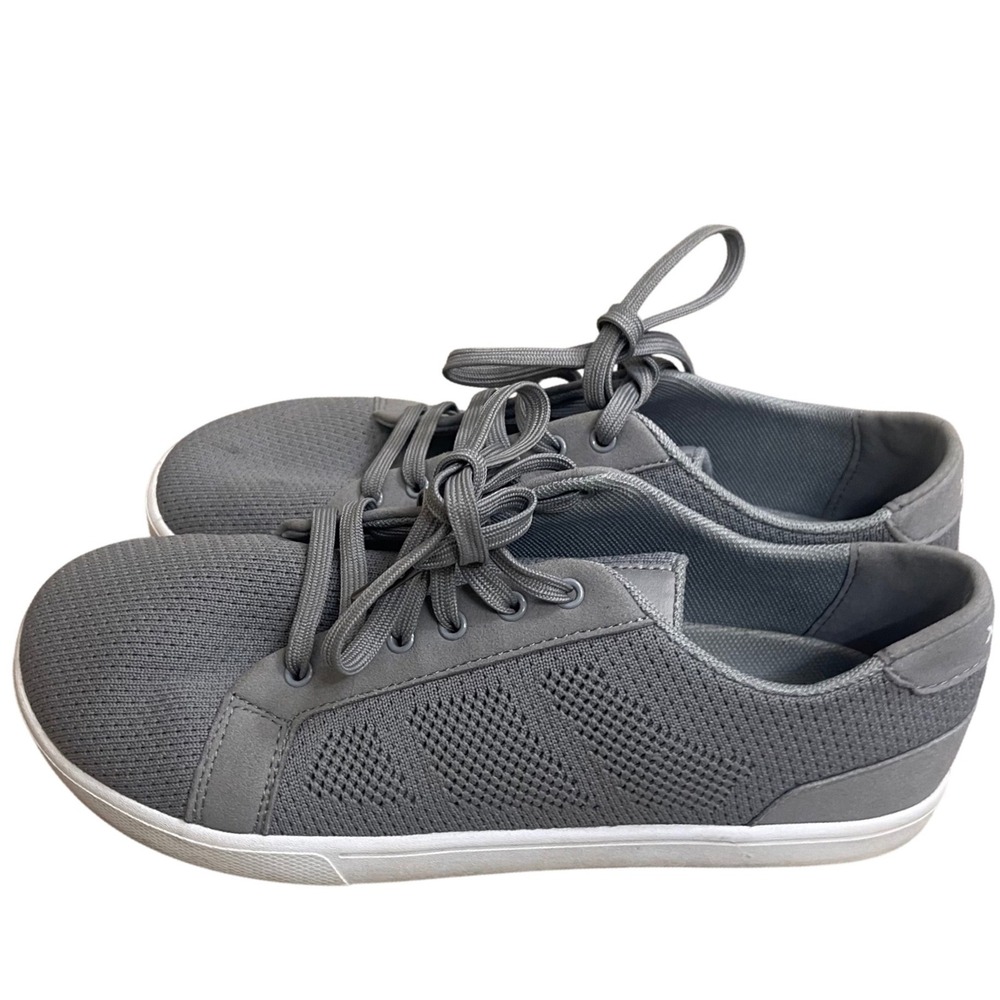 Xero Shoes Dillon Mens Gray Barefoot Minimalist Sneakers Wide Toe Box Sz 8